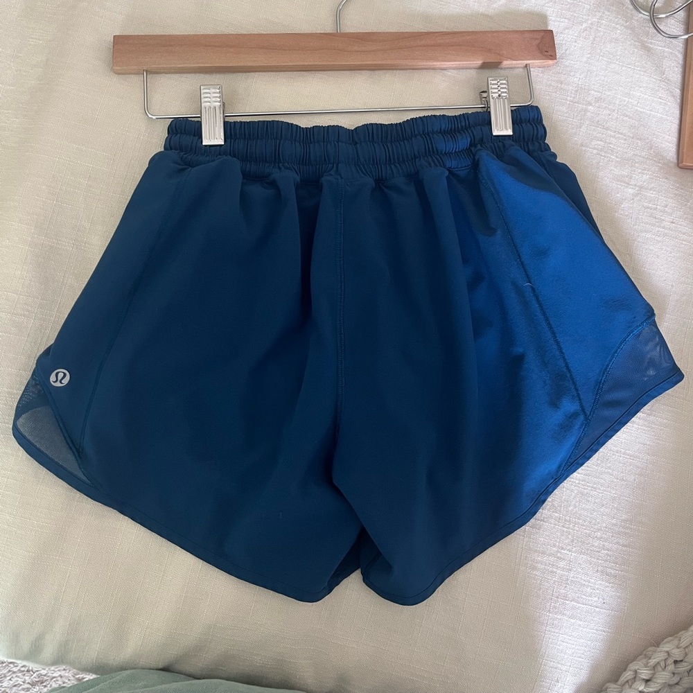 Blue lululemon shorts